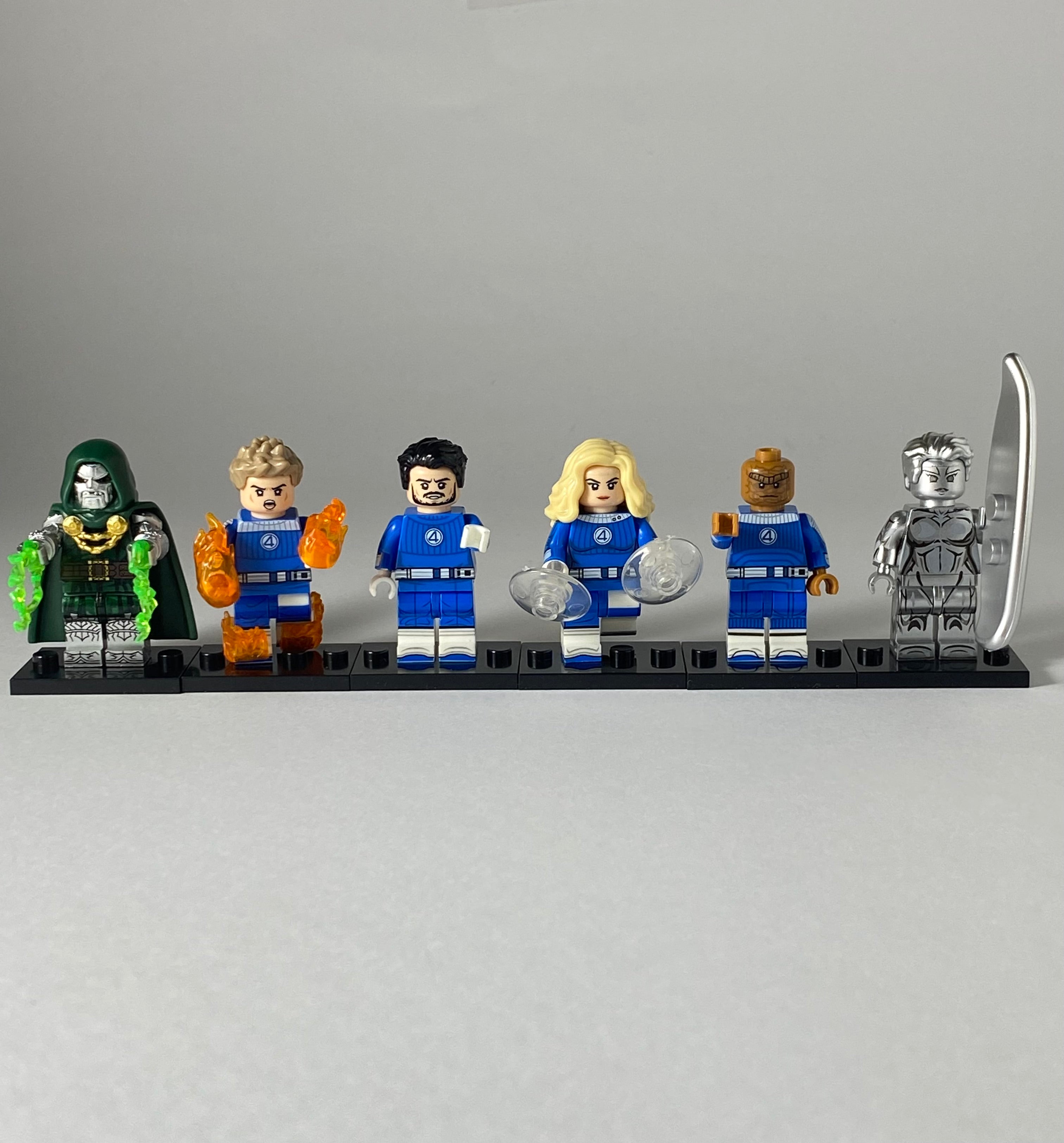Fantastic Four Doom and Silver Surfer