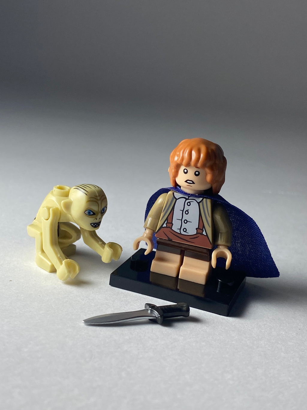 Samvise Gamgee and Gollum