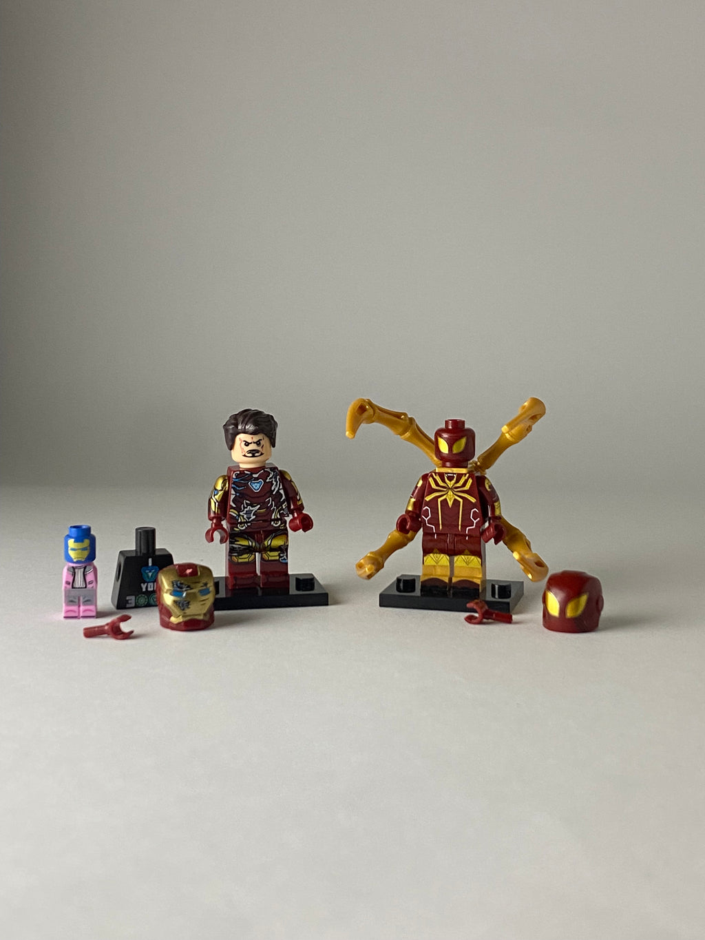 Iron Man and Iron Spider