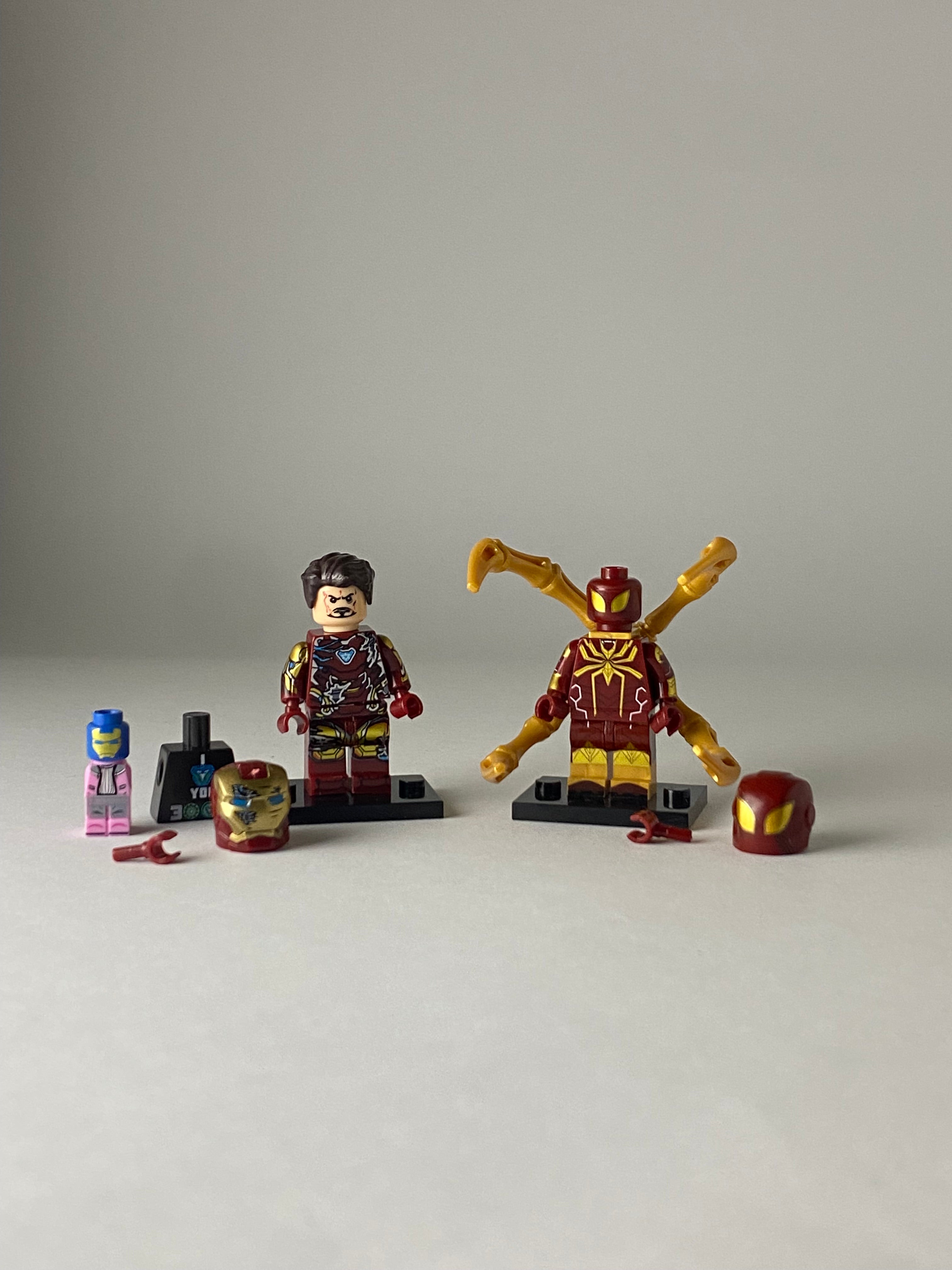 Iron Man and Iron Spider