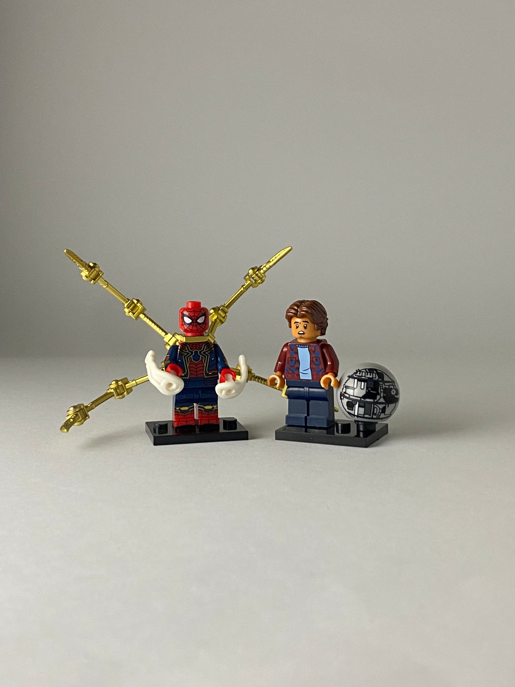 Spiderman Peter Parker and Ned