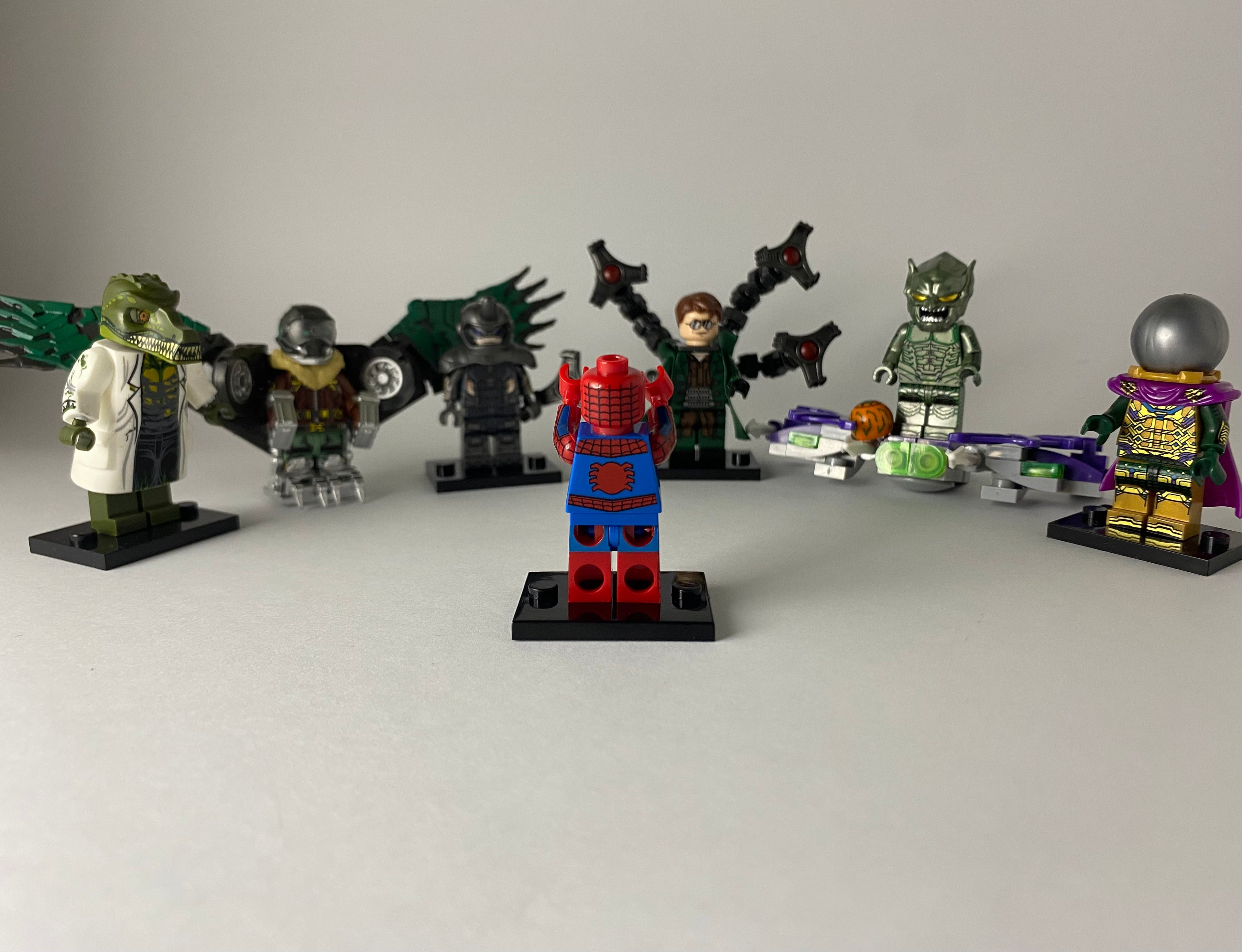 Sinister Six vs Spiderman
