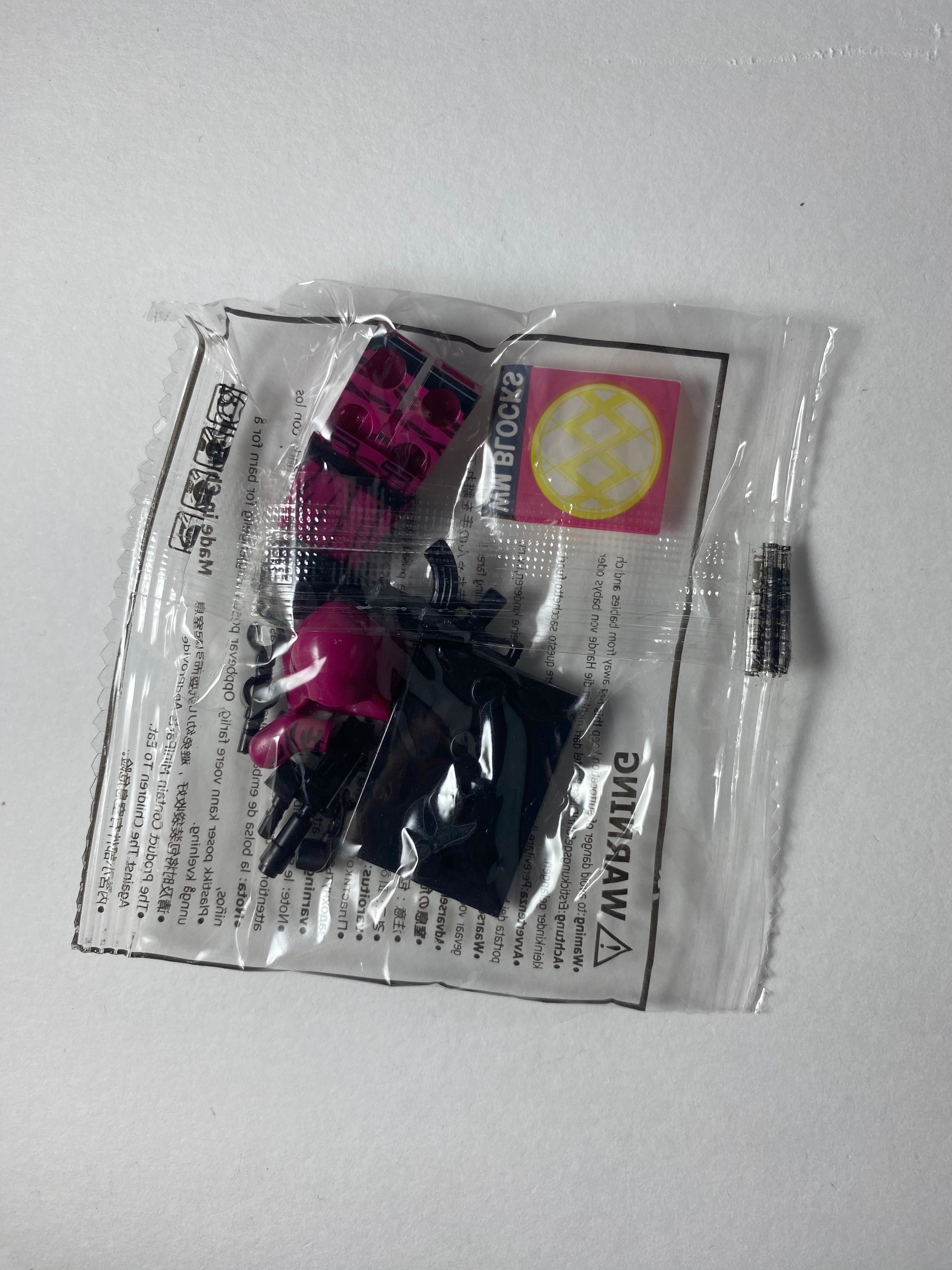 Rectangle Pink Guard Squid Game