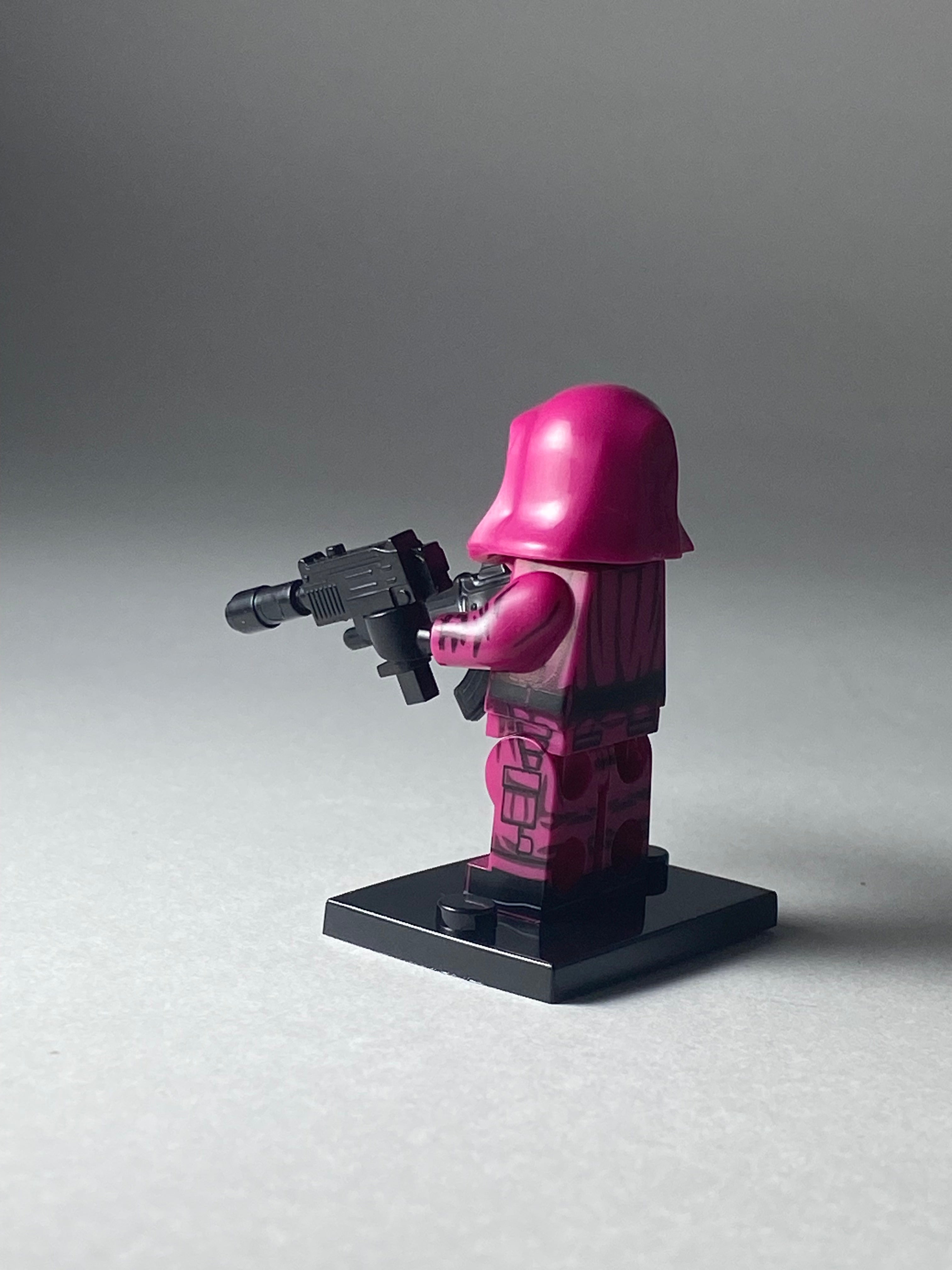 Rectangle Pink Guard Squid Game